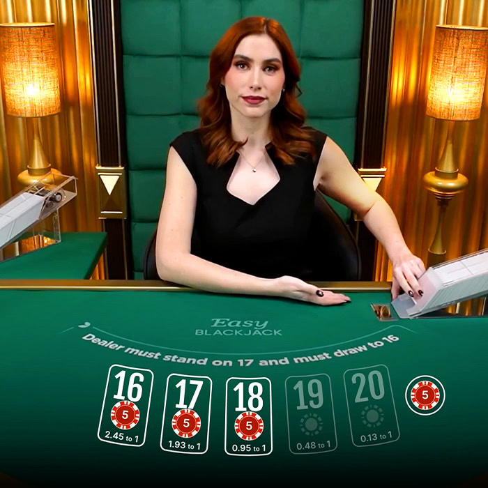 Live Blackjack (including infinite/low-limit concepts in some markets)
